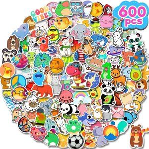 Stickers for Kids 600Pcs Water Bottle Waterproof Stickers for Teens